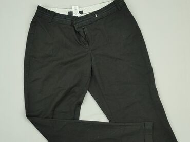 czarne spódniczka ze skóry: Spodnie materiałowe, Next, L, stan - Bardzo dobry