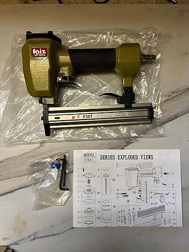 mac utu feni: Pnevmatik dırnaqçəkmə – Kaiz Air Tools F30T Məhsul: Hava ilə işləyən — 7