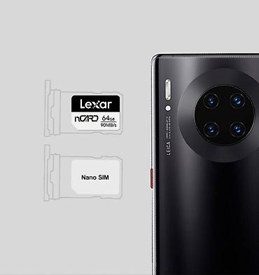 notebook: Карта памяти для мобильного телефона Lexar NM карта 64G Карта — 4