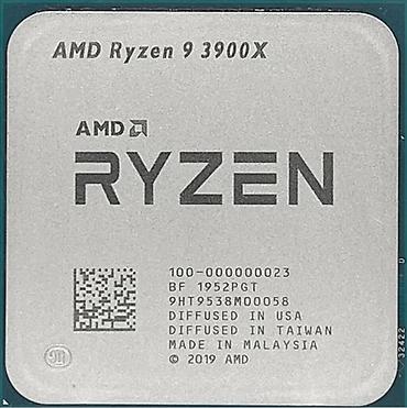 prosessor satilir: Prosessor AMD Ryzen 9 3900X, > 8 nüvə, İşlənmiş — 1