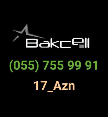 mobil nömrələr: Number: ( 055 ) ( 7559991 ), İşlənmiş