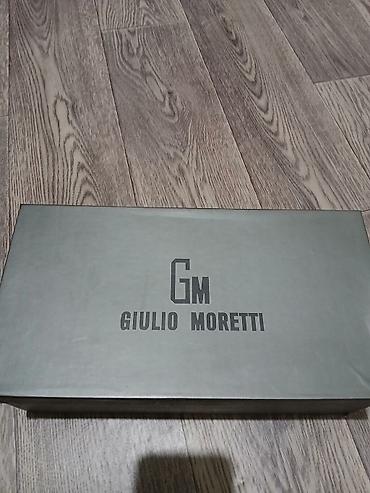 ички кийим: Классические мужские туфли Giulio Moretti чёрного цвета. Модель — 6