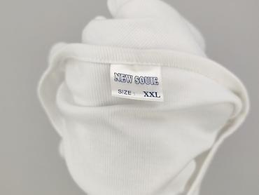 białe t shirty basic: XXL, T-shirt damski, rozmiar 2XL — 4