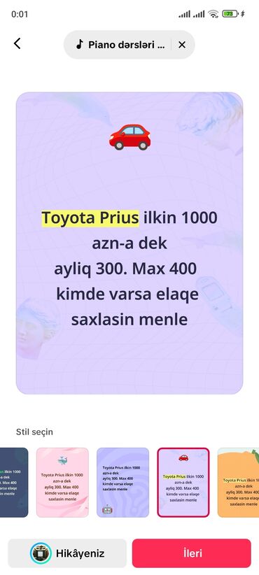 диски на x5: Toyota Prius ilkin 1000 azn-a dek ayliq 300. Max 400 kimde varsa