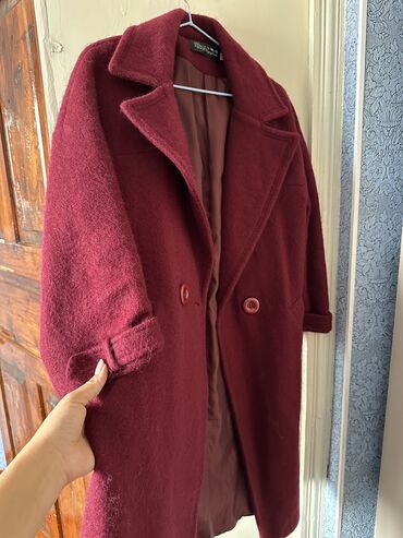 женское зимнее пальто: Пальто из шерсти и тедди