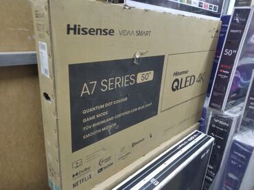 куплю телевизор: Телик Телевизор Hisense 50A7GQ Экраны телевизоров Hisense оснащены