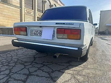 VAZ (LADA): Lada 2107 sedan 2007 - Kuzov: 4 qapı, ağ rəng, arxa ötürücülü klassik — 5