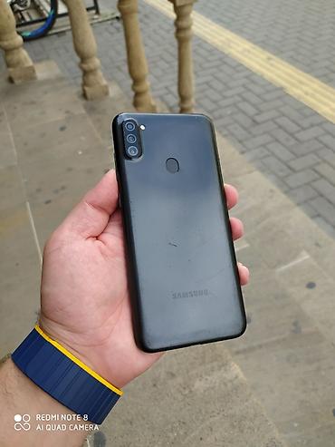 Samsung Galaxy A11, 32 GB, rəng - Qara, İki sim kartlı, Sensor, Sənədlərlə