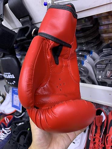Спорт и хобби: Боксерские перчатки Top Ten Fighter, красные - Назначение: тренировки — 2
