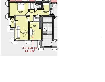 Продажа квартир: 2 комнаты, 81 м², Асанбай мкр Элитка, 8 этаж, ПСО (под самоотделку) — 3
