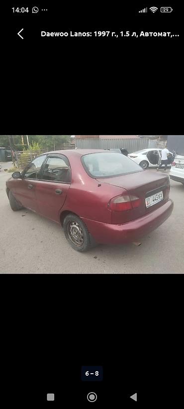 ланос автамат: Daewoo Lanos: 1997 г., 1.5 л, Автомат, Бензин, Седан — 3