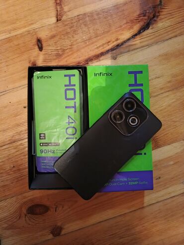 ses ucaldan haqqinda melumat: Infinix Hot 40, 128 GB, rəng - Göy, Sensor