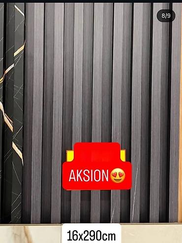 Tapete: 3D PVC zidne lamelne obloge – dekorativni paneli - Dimenzije panela — 8