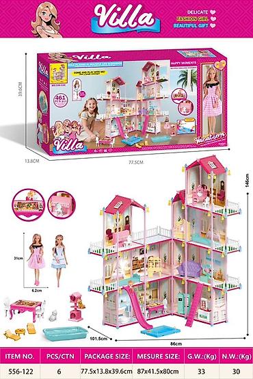 Игровые комплексы: Игровые наборы «Villa» и «Snow Princess» — большие кукольные дома с — 3