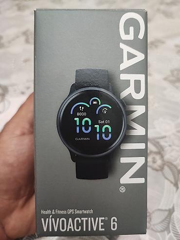 gps garmin: Yeni, Smart saat, Garmin, Suya davamlı, rəng - Qara — 1