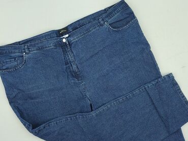spodnie plus size wysoki stan: Jeans for women, size 9XL (EU 58)