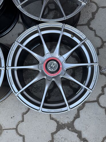 Диски: Литые Диски R 18 Комплект, отверстий - 5, Б/у — 4