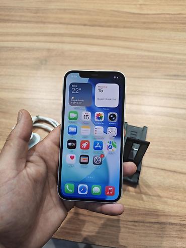 iphone usb: IPhone 12, 64 GB, Ağ, Face ID, Sənədlərlə, Zəmanət — 2