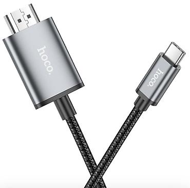 hdmi micro usb: UA27, видео кабель Type-C на HDTV, поддержка 4K 30Hz, длина 2м 1 — 6