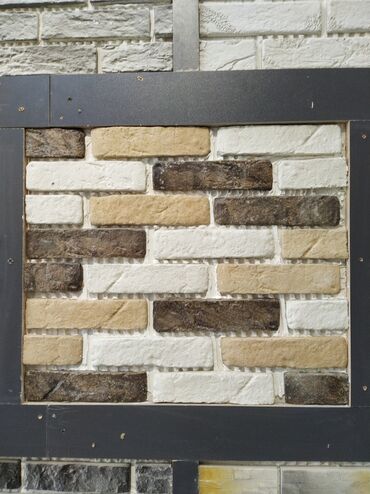 muncuq seti: Dekorativ divar üzlüyü – “kərpic” fakturalı panellər - Material