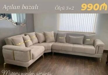 Divanlar: Künc divan, Yeni, Açılan, Bazalı, Parça, Şəhərdaxili pulsuz çatdırılma — 22