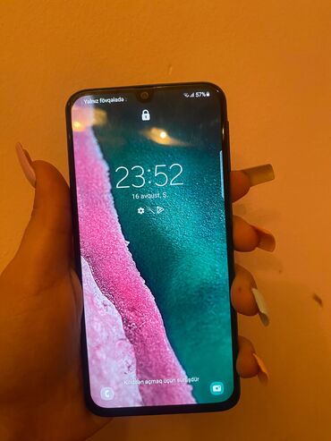 Samsung Galaxy A40, 64 GB, rəng - Göy, Barmaq izi
