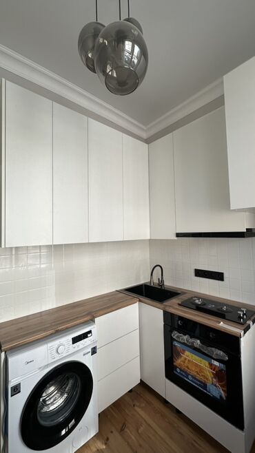 квартира кара жыгач долгосрочное: 1 комната, Риэлтор, Без подселения, С мебелью полностью