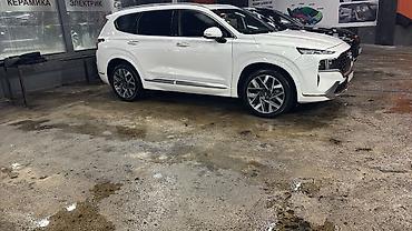 авто hyundai solaris: Hyundai Santa Fe: 2021 г., 2.2 л, Робот, Дизель, Кроссовер — 5