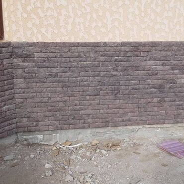 декор стены: Декоративный кирпич из бетона для фасада без гипса В наличии