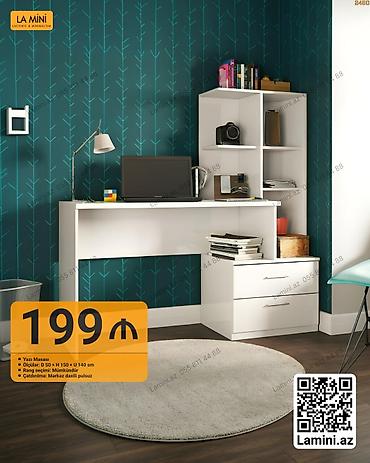plastik komodlar: Yazı masası – LA MINI - Ölçülər: Dərinlik 50 sm × Hündürlük 150 sm × — 1