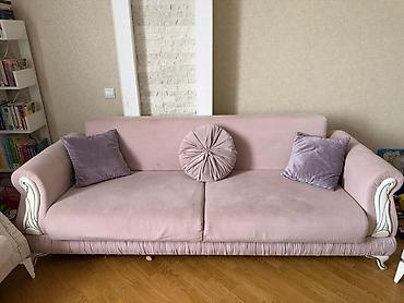 divan kruqlu: Razenni firmasina mexsus klassik dizaynlı yumşaq mebel dəstidir kocle — 4