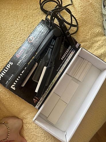classi: Philips Ceramic Hair Straightener 4‑in‑1 (HP‑4665) - Peşəkar saç — 2
