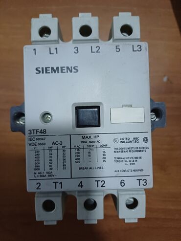 turkiye nomreleri: Конатактер siemens 3tf48