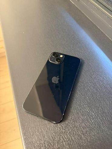 apple max: IPhone 13, Б/у, 128 ГБ, Midnight, 76 % — 2