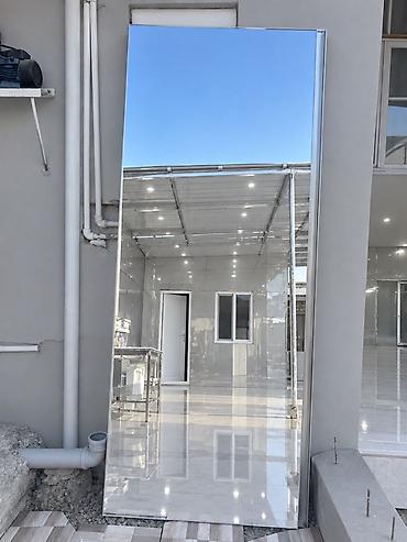 boy aynasi: Güzgü Divar üçün, Düzbucaqlı, Çərçivə ilə — 1