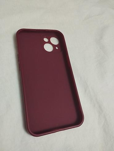 iphone xr case: Bordo rəngli silikon telefon örtüyü - Model uyğunluğu: (iPhone 13) — 2