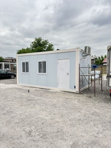 Контейнеры: Замандуу модулдук үй 6×3 — участокко, дүкөнгө, павильонго же көчмө — 2