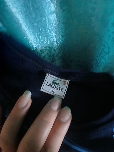 Kişi geyimləri: Futbolka, Lacoste, XL, rəng - Qara — 2