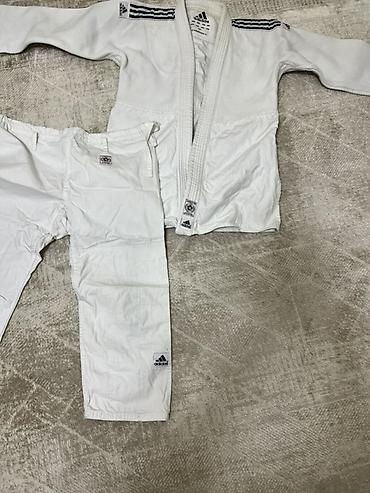 одежда для сварщиков: Кимоно для дзюдо/самбо adidas (комплект) - Бренд: adidas - Цвет — 1