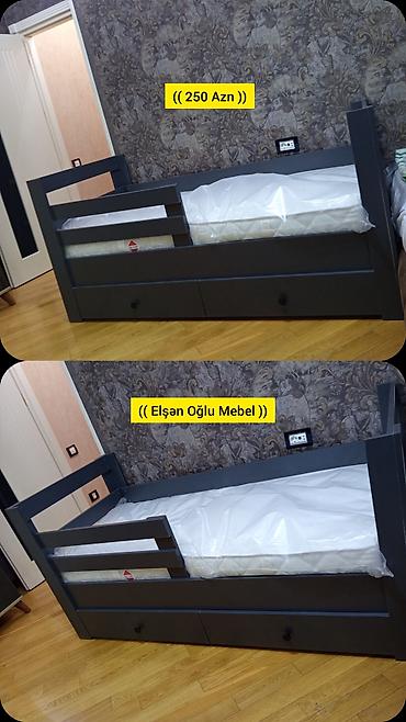 Oğlan və qız üçün, Yeni, Çarpayı, Matras ilə, Siyirməli, Laminat — 2