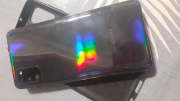 a51 samsung qiymeti: Samsung Galaxy A41, 64 ГБ, цвет - Черный, Отпечаток пальца
