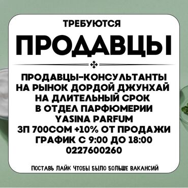 продавцы в дордой: Сатуучу консультант