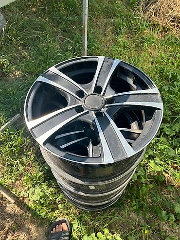 Диски: Литые Диски R 16 Mercedes-Benz, Комплект, отверстий - 5, Б/у — 3