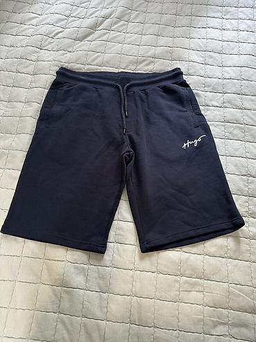 tech flecee: Мужские шорты, XL, L, Hugo Boss, Новый, цвет - Синий, Платная доставка, Самовывоз — 1