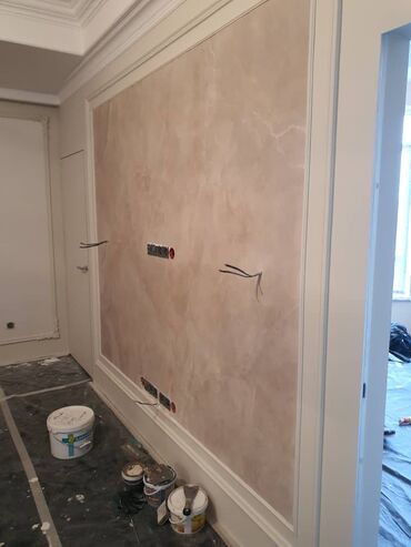 Штукатурка, шпаклевка: Декоративная штукатурка | Травертин, Венецианская, Леонардо Больше 6 лет опыта — 6