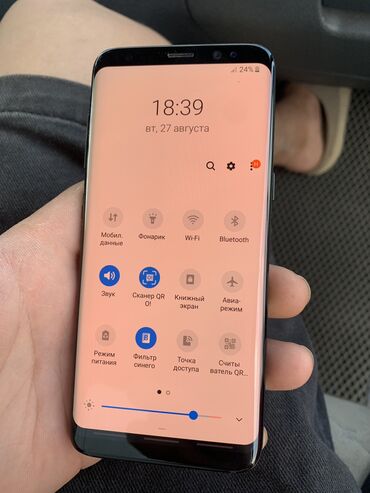 а24 самсунг: Samsung Galaxy S8, Колдонулган, 64 ГБ, түсү - Кара, 2 SIM