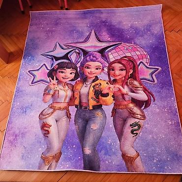 ✨ KIDS K-POP TEPIH – 120×140 cm ✨ Unesite pravi K-pop fazon u dečju