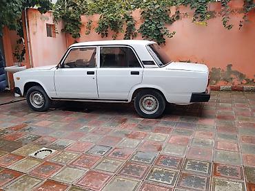 VAZ (LADA): LADA 2107, ağ rəng, sedan. maşın idealdır. heçbir xərc tələb — 11