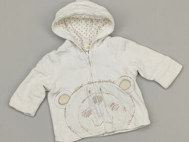 sweterek biały dla niemowlaka: Bluza, Cherokee, 0-3 m, stan - Bardzo dobry