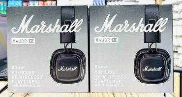 наушники marshall major ii bluetooth brown: Вакуумные, Marshall, Новый, Беспроводные (Bluetooth), Для занятий спортом